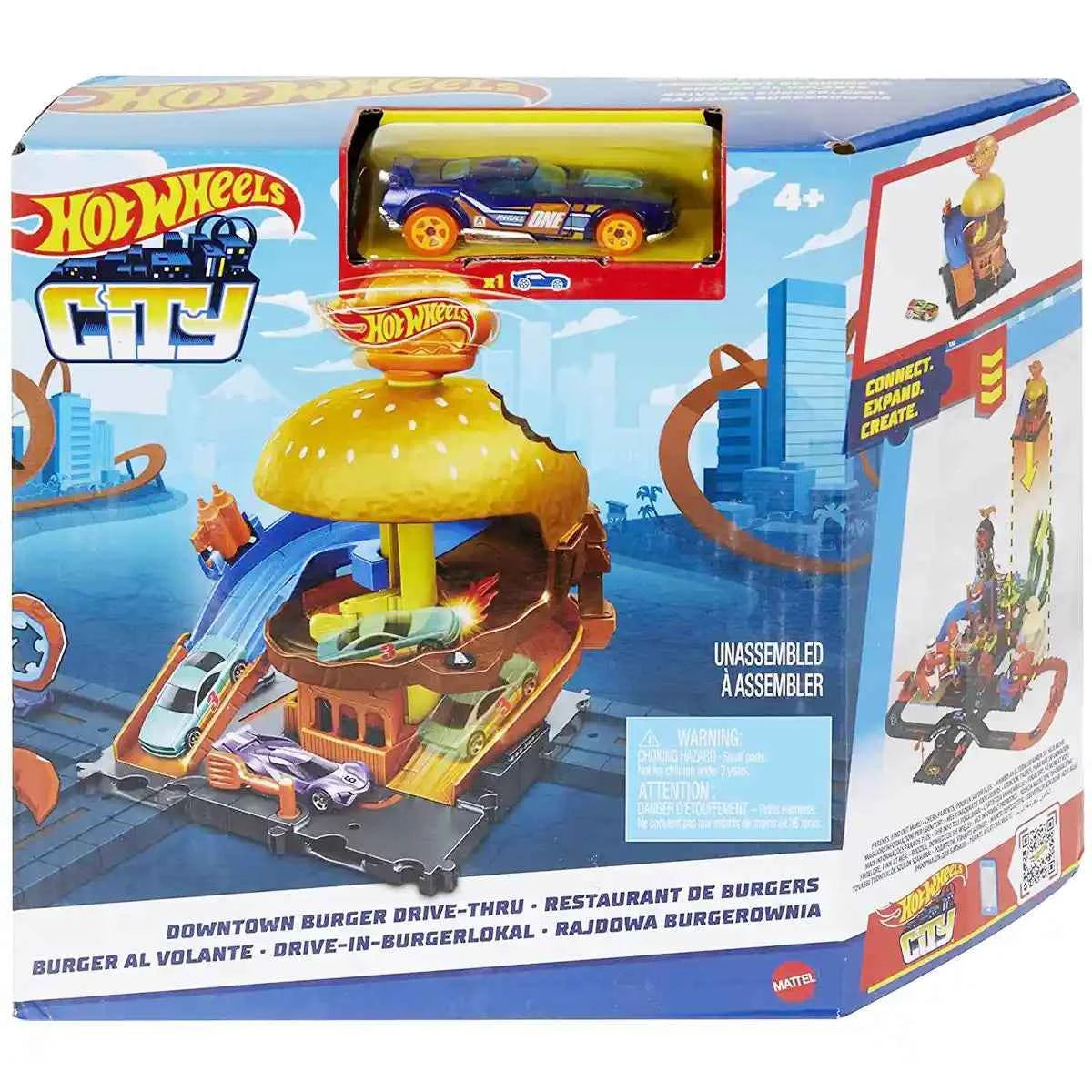 Hot Wheels City Downtown Asst. - Kiddy Zone