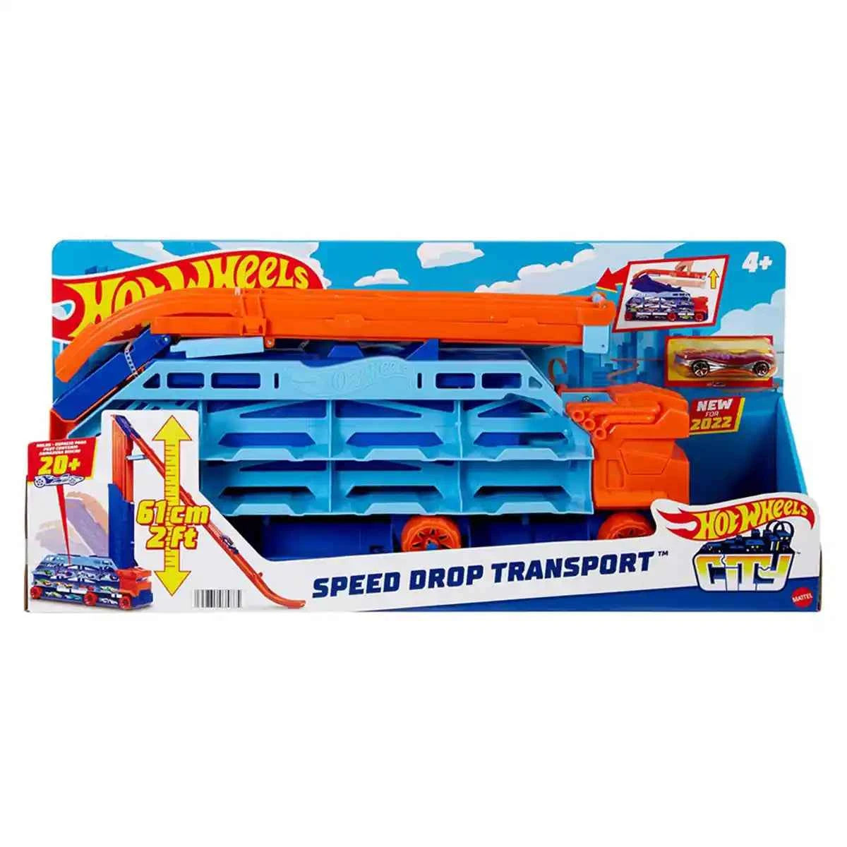 Hot Wheels City Air Drop Hauler - Kiddy Zone