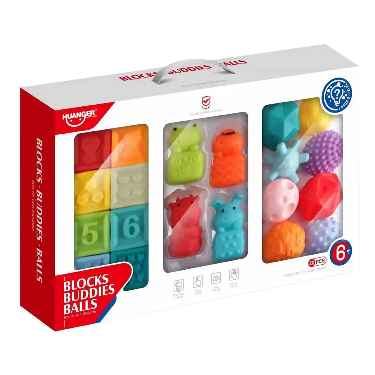 Blocks Buddies Balls 6m+ HE0231