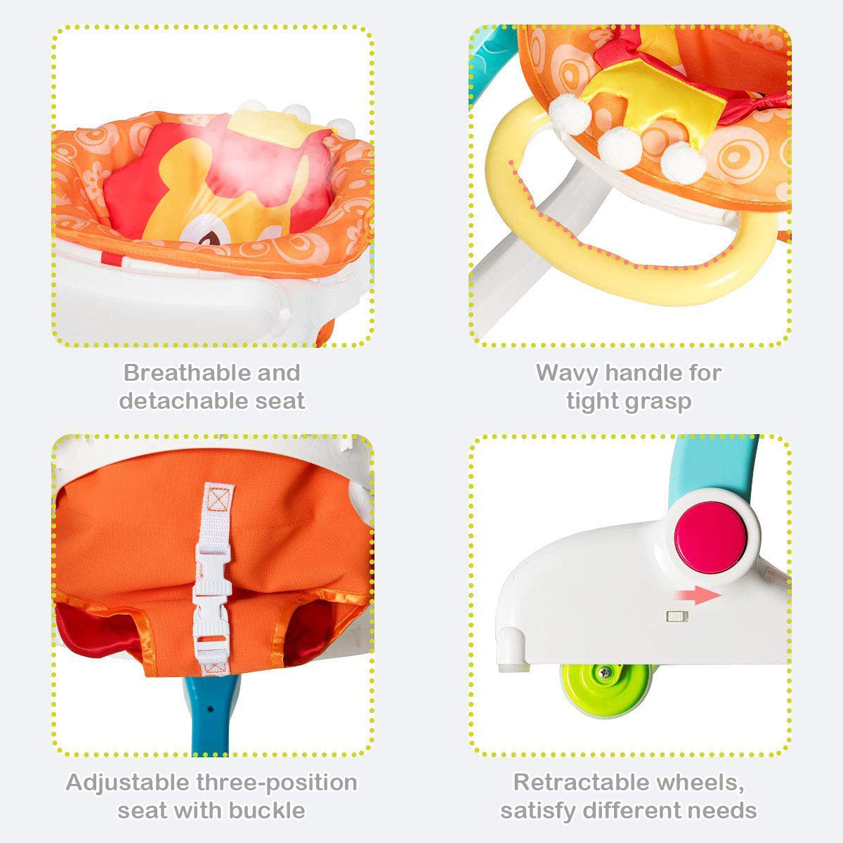 4 In 1 Walker 6m+ HE0802