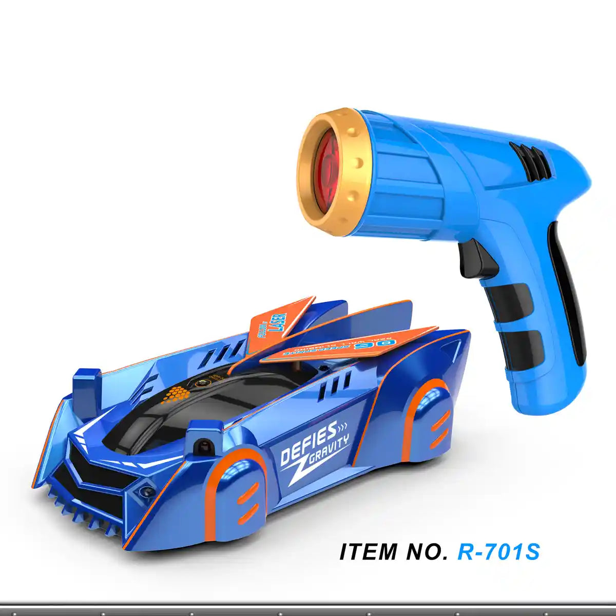 Follow By Laser Wall Climbing Car 8yrs+ Blue