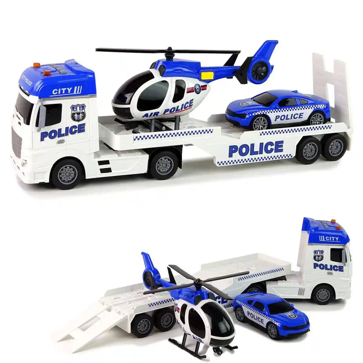 Jinjia 1:12 City Police Transport Vehicle 3yrs +