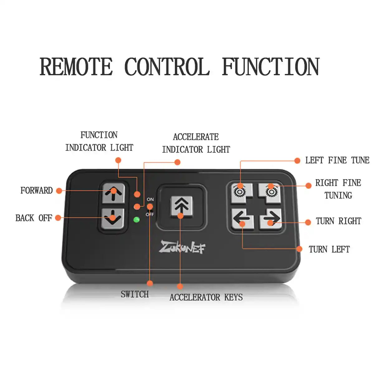 2.4G MINI R/C SPEED BOAT YELLOW 8YRS+