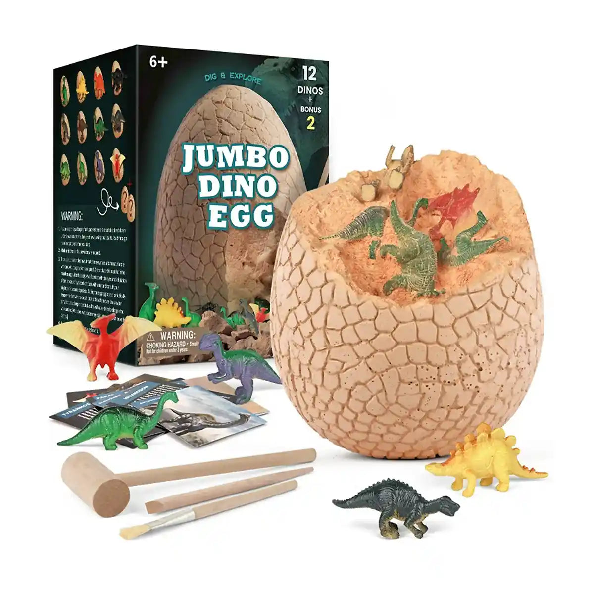 Jumbo Dinosaur Egg 6yrs+