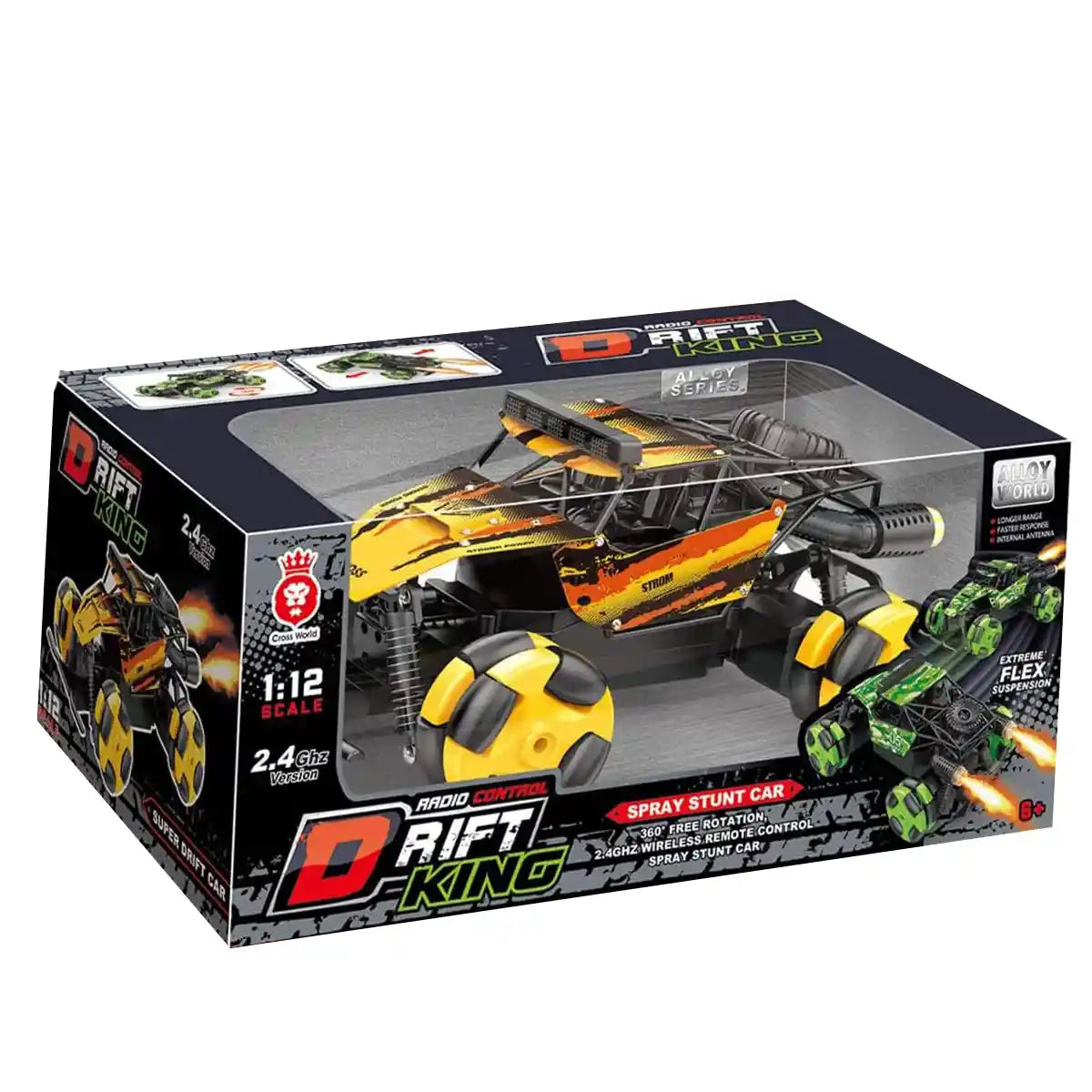 1:12 HIGH SPEED R/C CAR 6YRS+