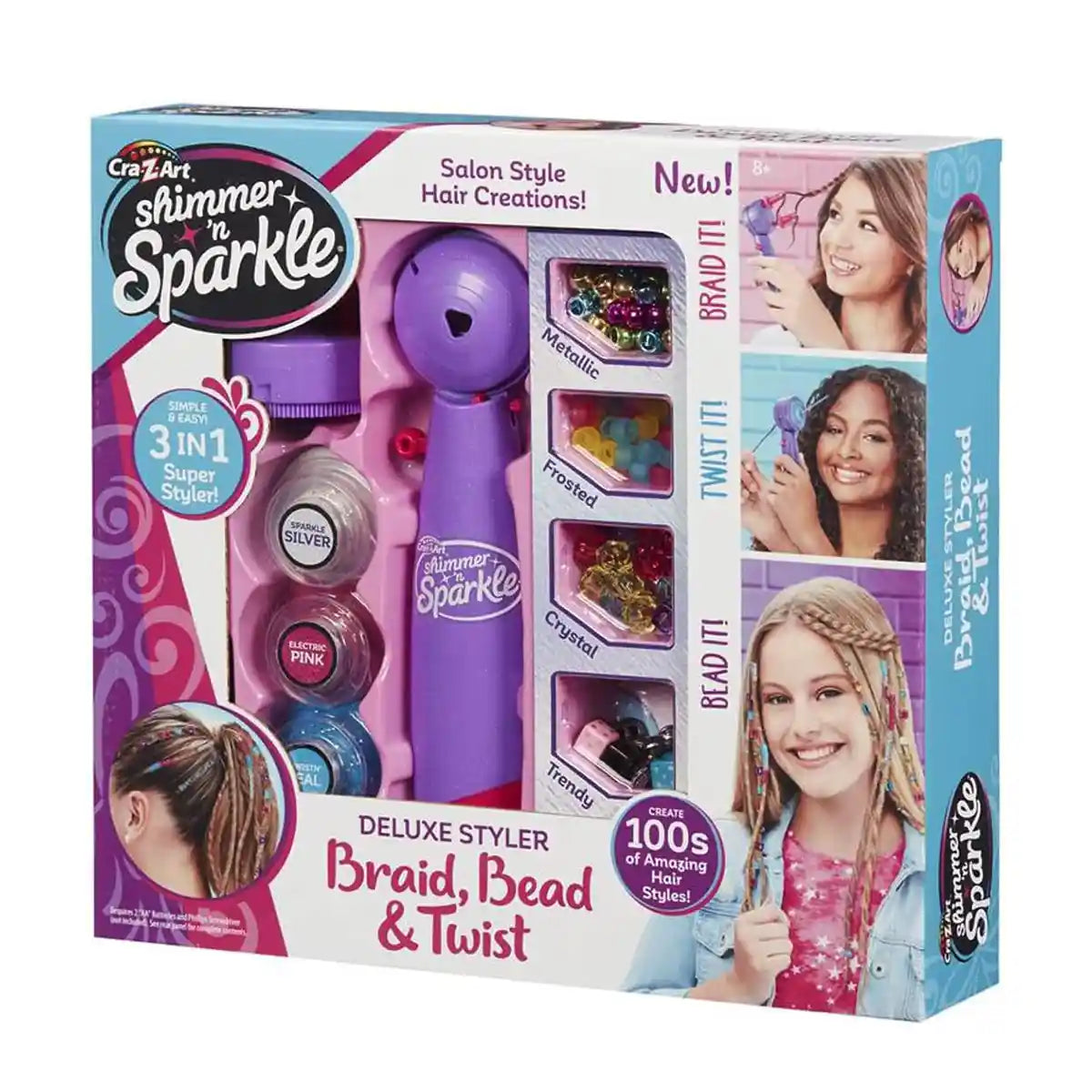 Shimmer N Sparkle Deluxe Styler Bead & Twist