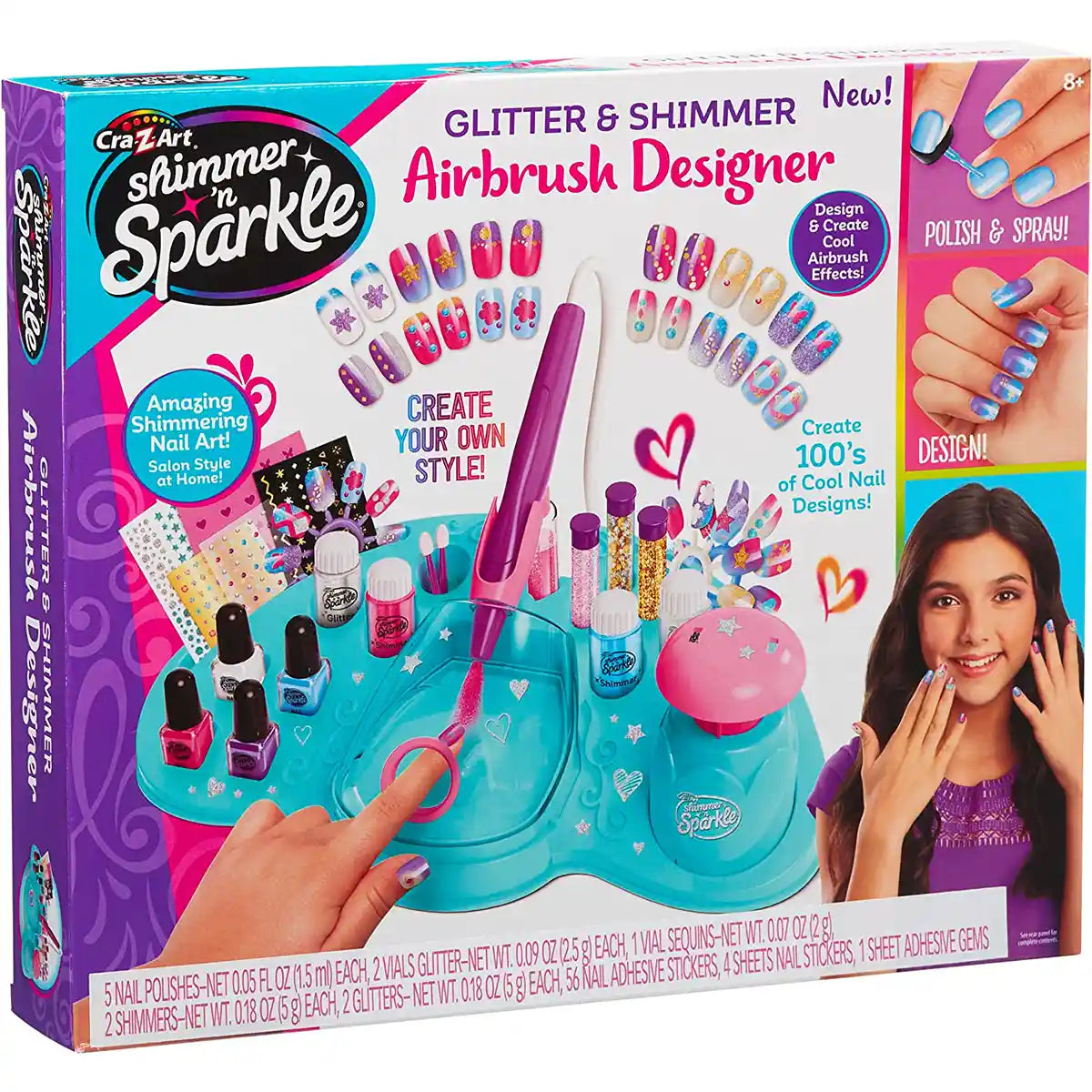 Shimmer N Sparkle Airbrush Nail Design Studio