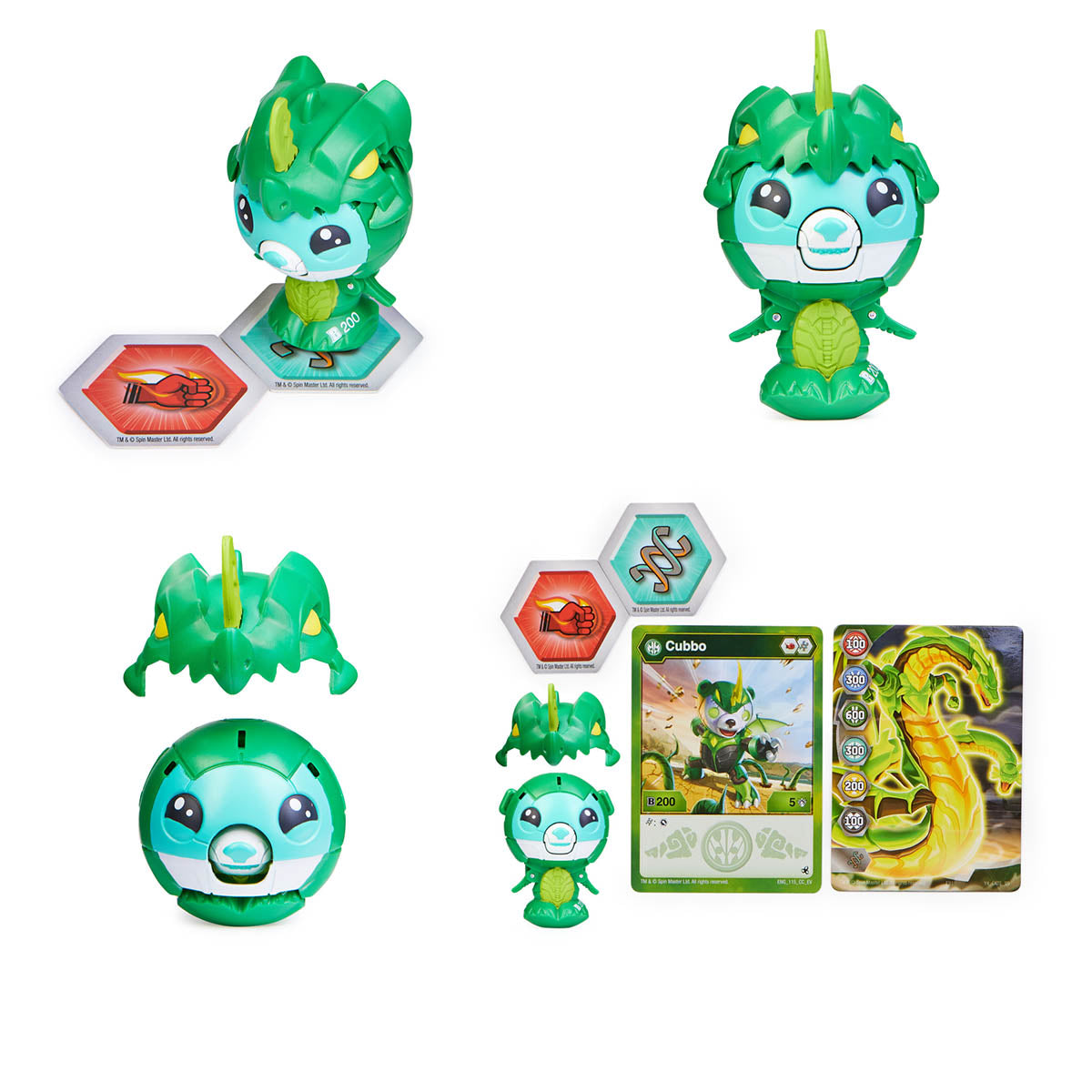 Bakugan Core Cubbo 1-PK S4 Asst.