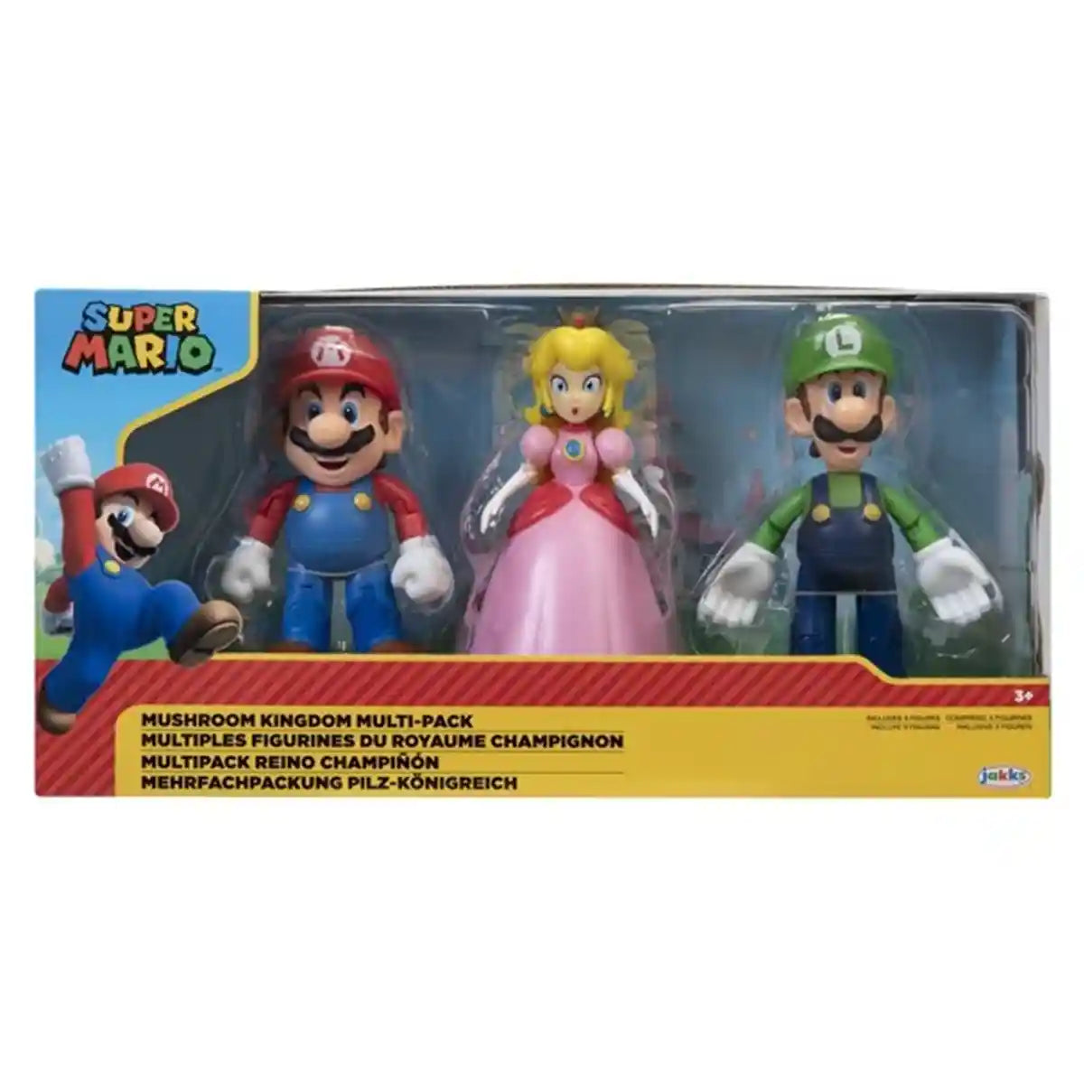 Nintendo 4" Mushroom Kingdom 3-Pack Diorama Set - Kiddy Zone