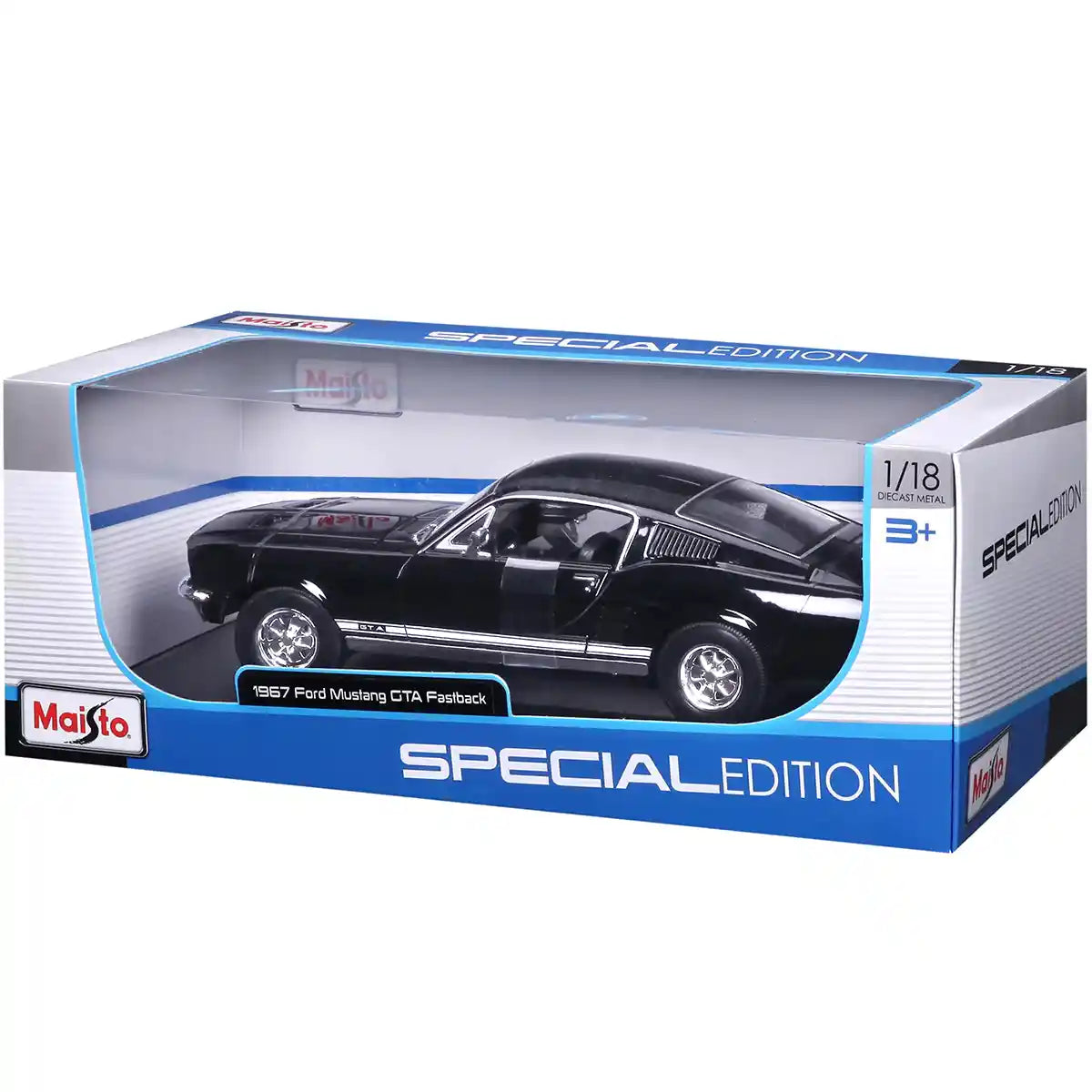 1:18 SE (B)-1967 FORD MUSTANG FASTBACK