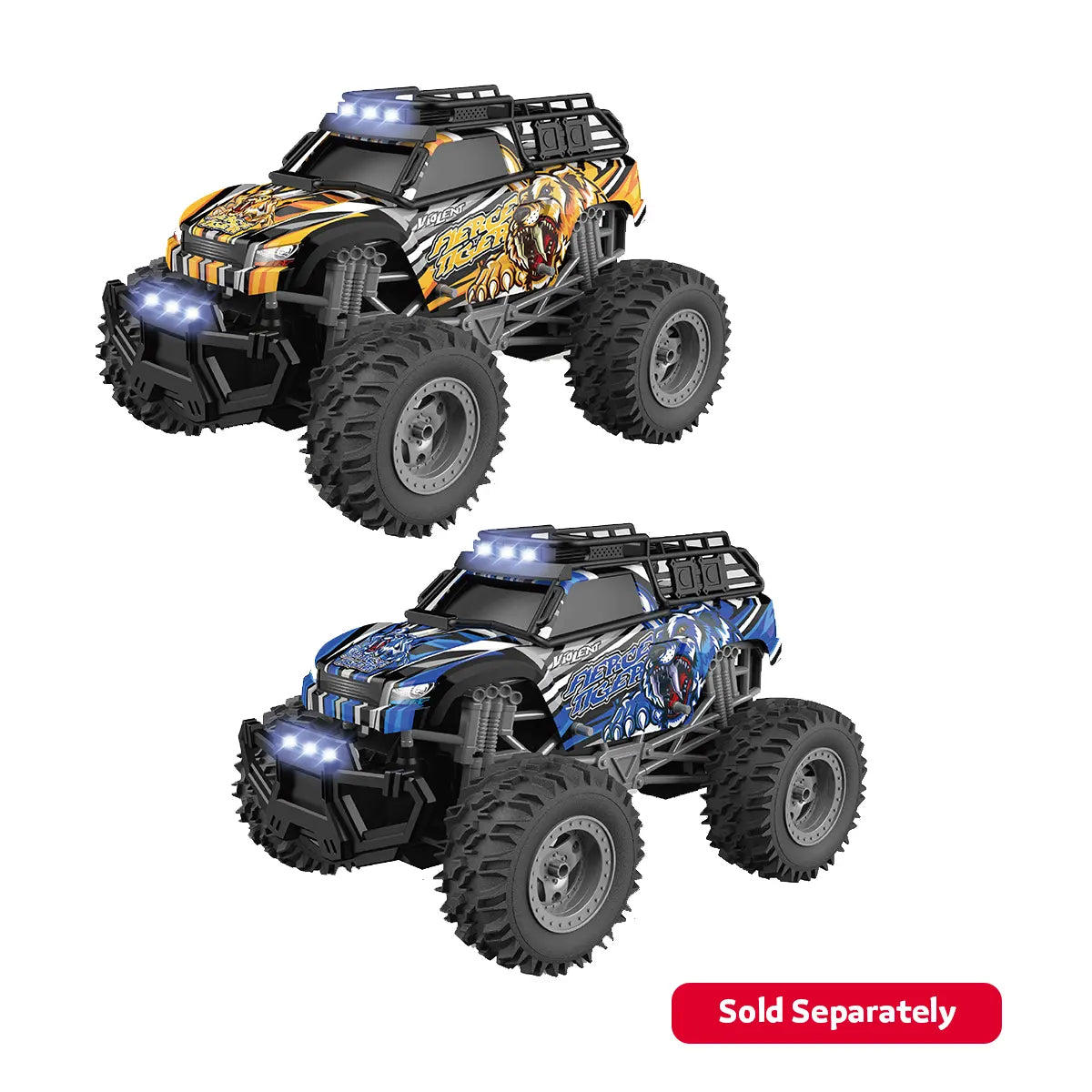 1:14 2.4g R/C Fierce Tiger Car (With Lights) (Including Power) 8yrs+