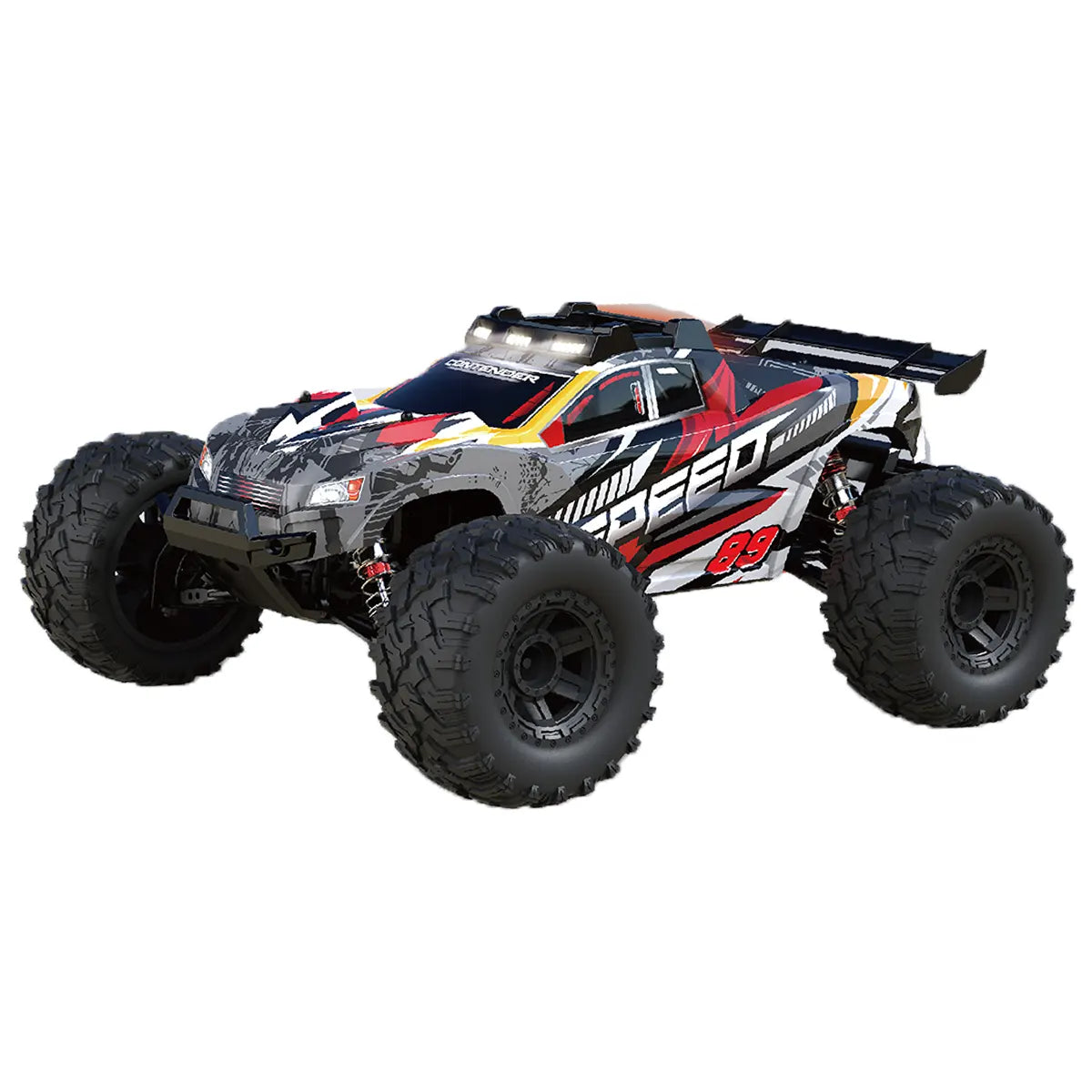 R/C 1: 10 Four-Wheel Drive High-Speed Car 46km/H (With Lights & Including Power) 14yrs+