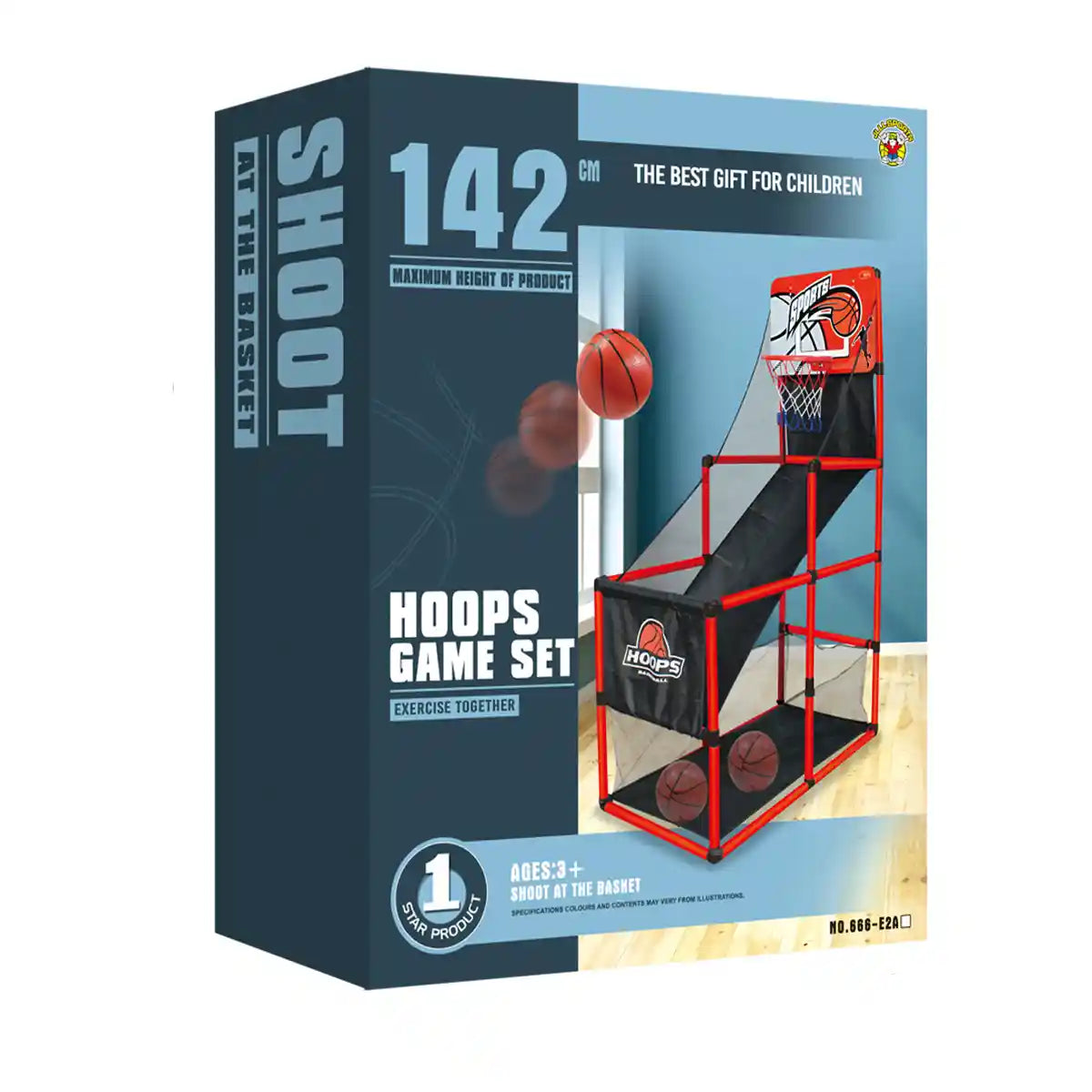 Red Hoops Game Set (Solitare) 142cm 3yrs+