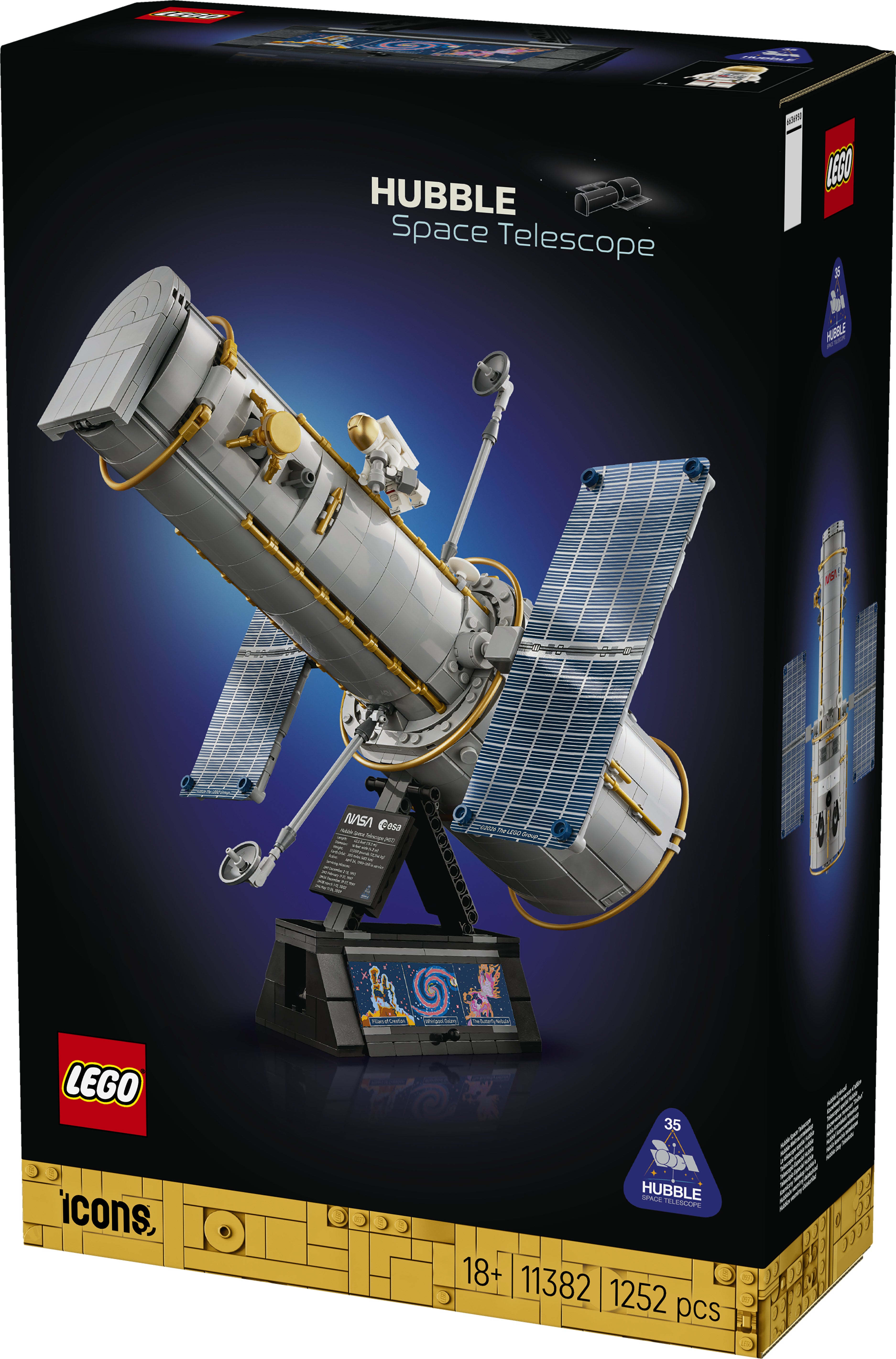 LEGO Icons 11382 Hubble Space Telescope (18+)