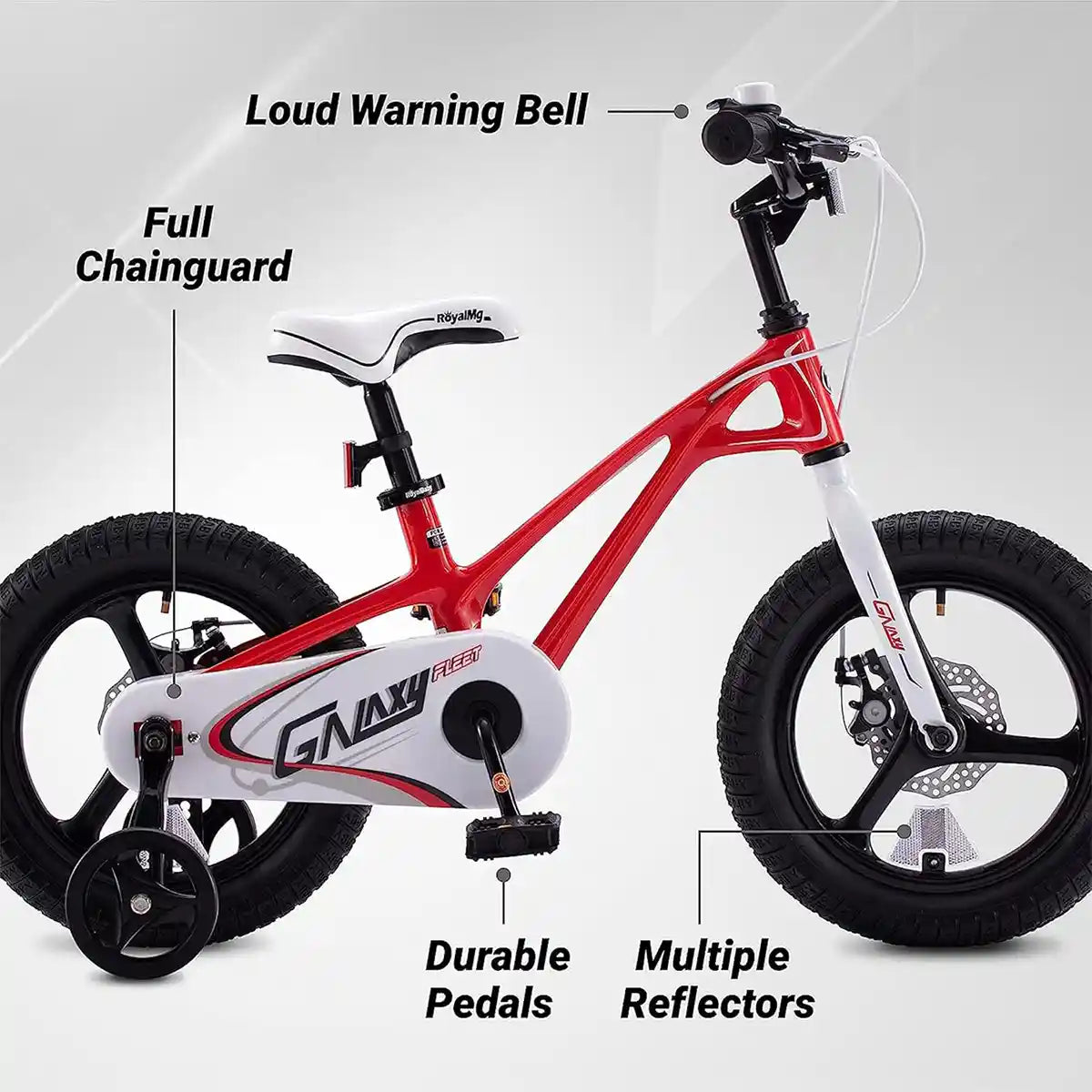 Galaxy Fleet Mg Kids Bike 16 Inch Red