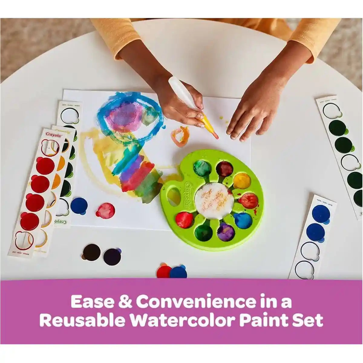 Crayola Pop Paint Washable Watercolor Palette