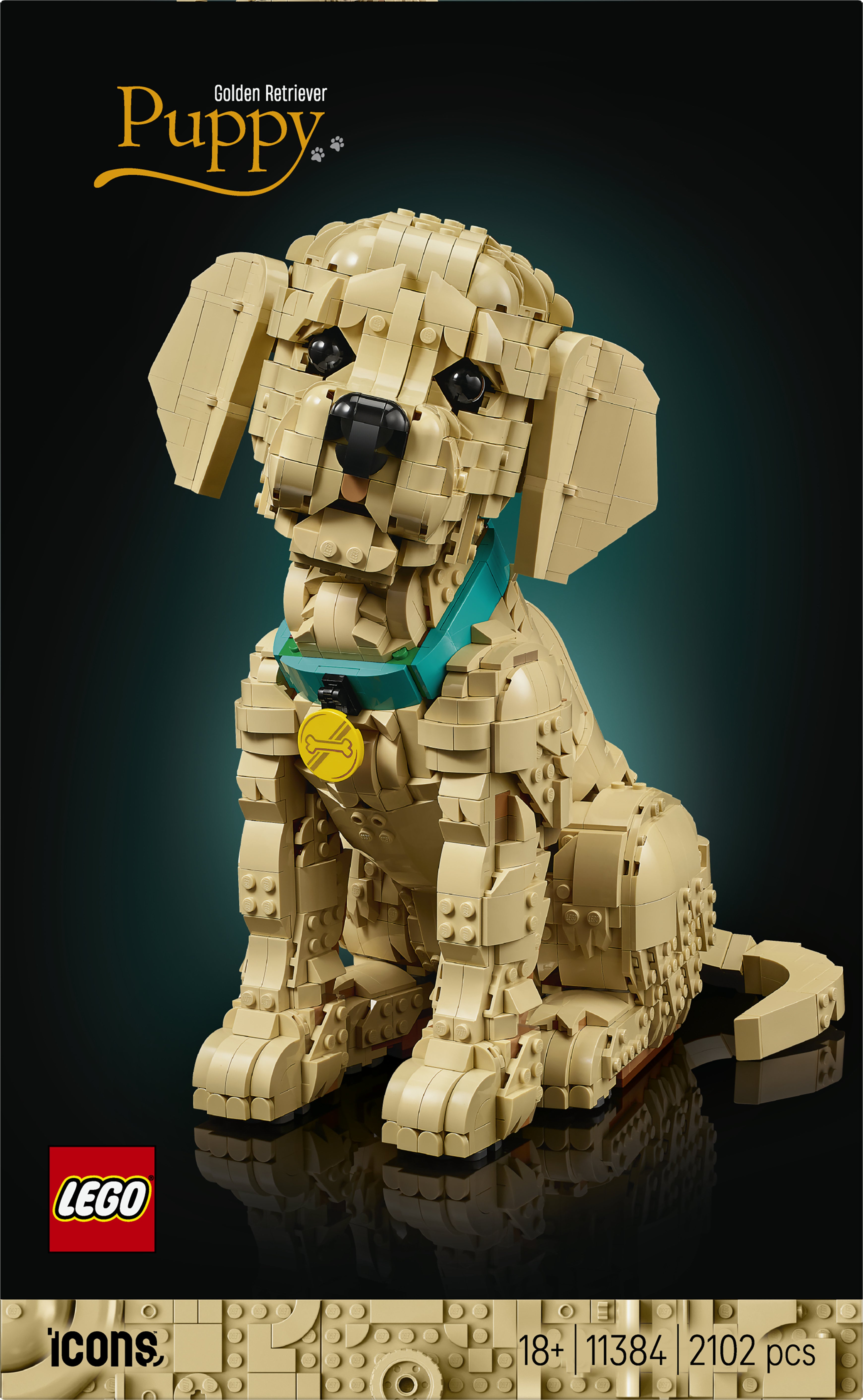 LEGO Icons 11384 Golden Retriever Puppy