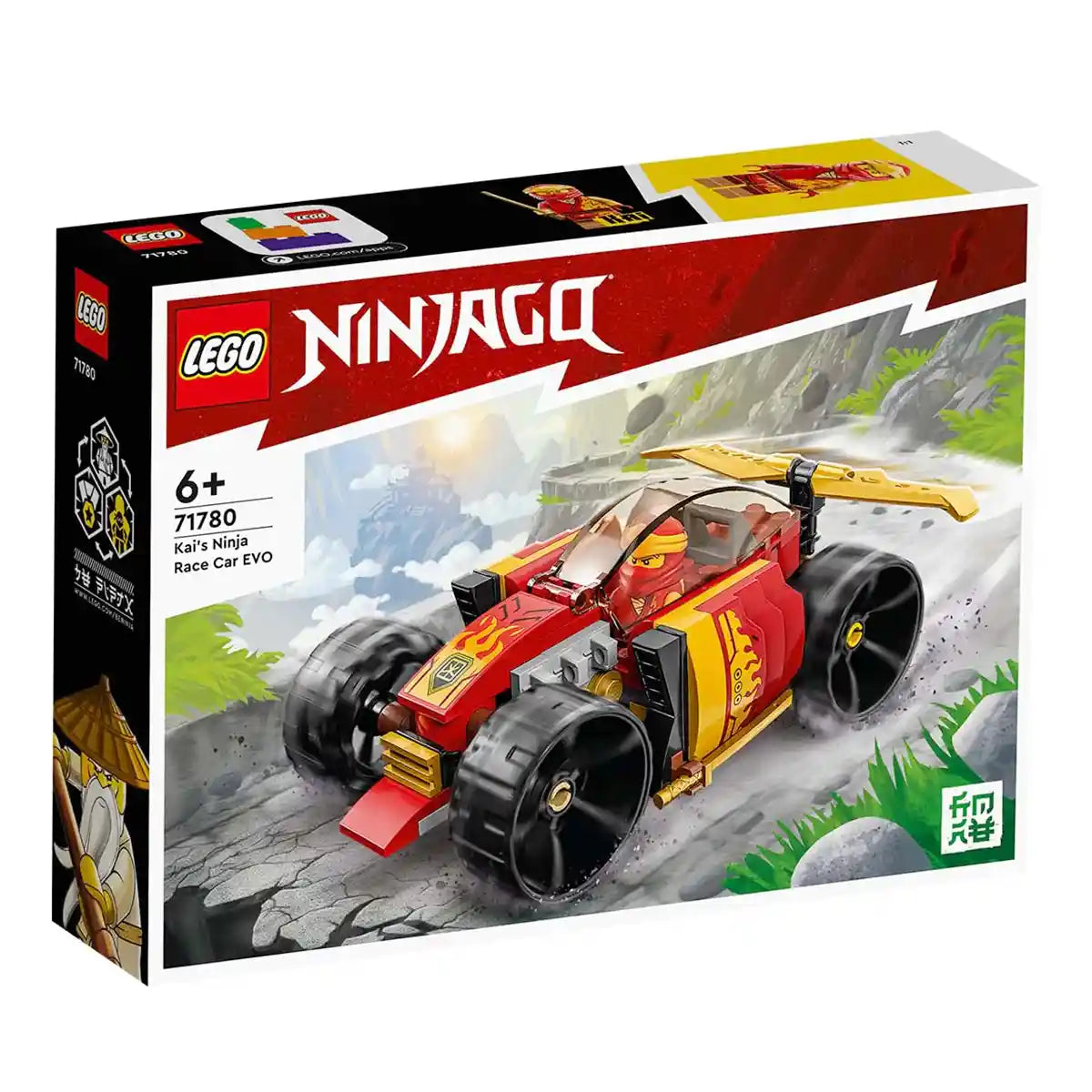 Lego Ninjago Kaiâ€™s Ninja Race Car Evo 71780 Building Toy Set (94 Pieces) - Kiddy Zone