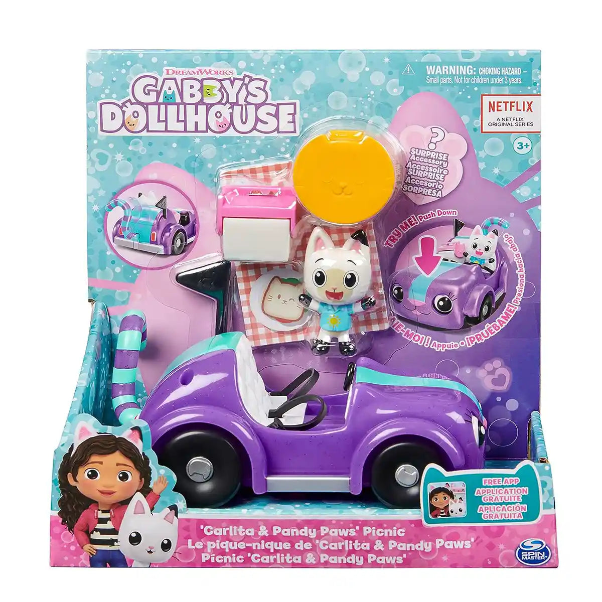 Gabby's DH Carlita & Pandy Paws Picnic Vehicle