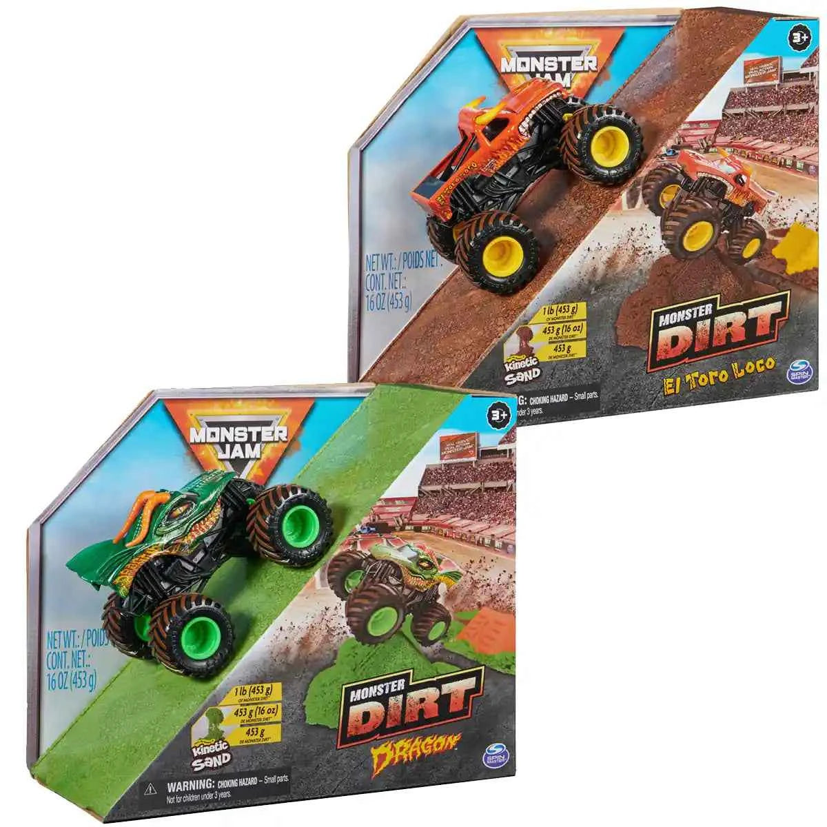 Monster Jam 1:64 Monster Dirt Starter Set 2.0 - Kiddy Zone