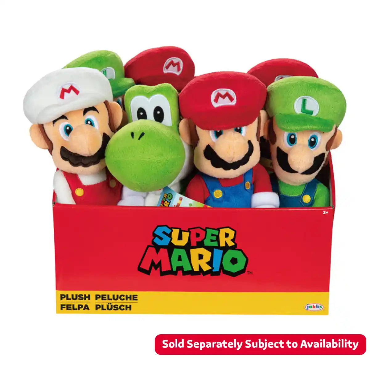 Nintendo Super Mario Plush9" Wave #1Asst. 4 - Kiddy Zone