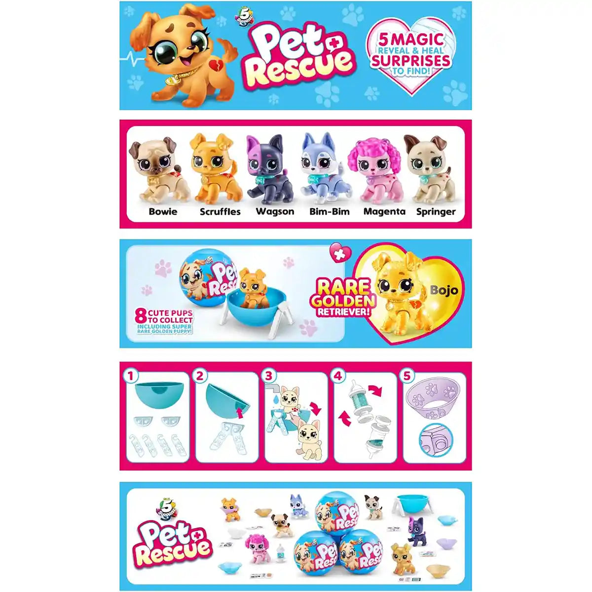 5 Surprise Pet Rescue S1,PDQ