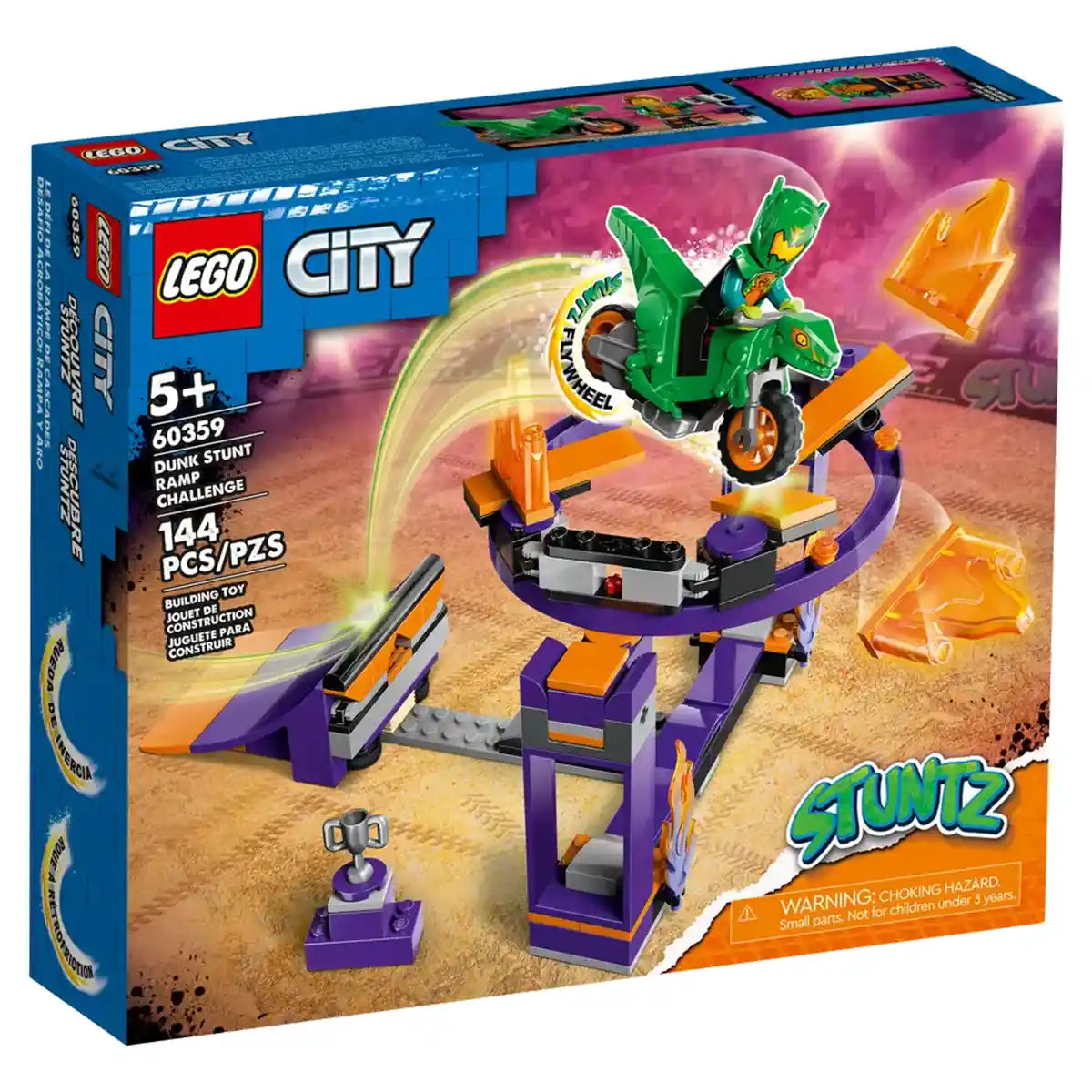 LEGO City 60359 Dunk Stunt Ramp Challenge - Kiddy Zone