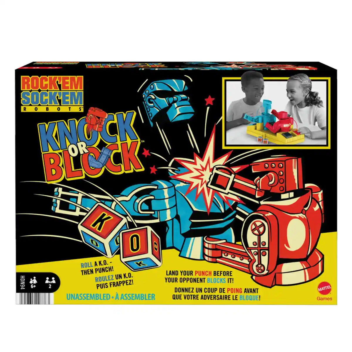 Rock 'em Sock 'em Knock or Block - Kiddy Zone