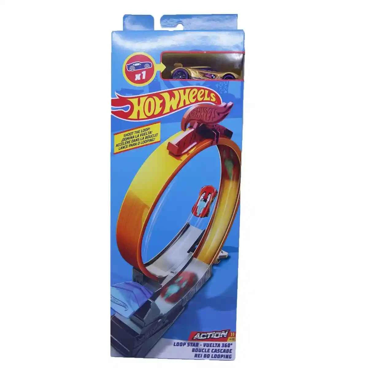 Hot Wheels Stunt Trackset  Asst - Kiddy Zone