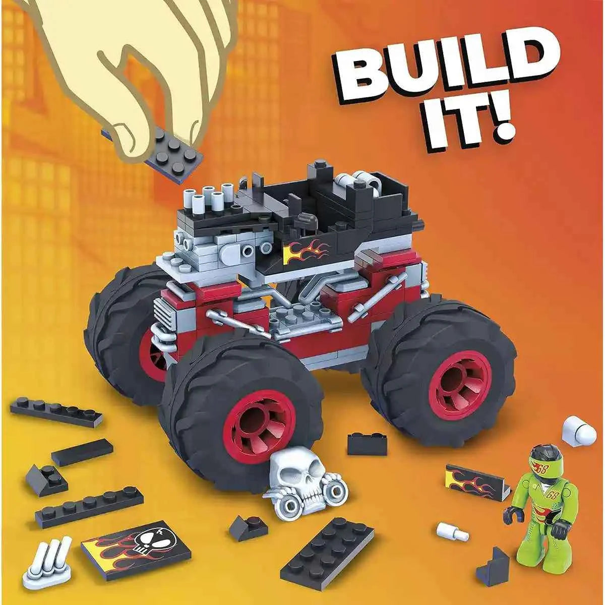 Hot Wheels Mega Bone Shaker Monster Truck - Kiddy Zone