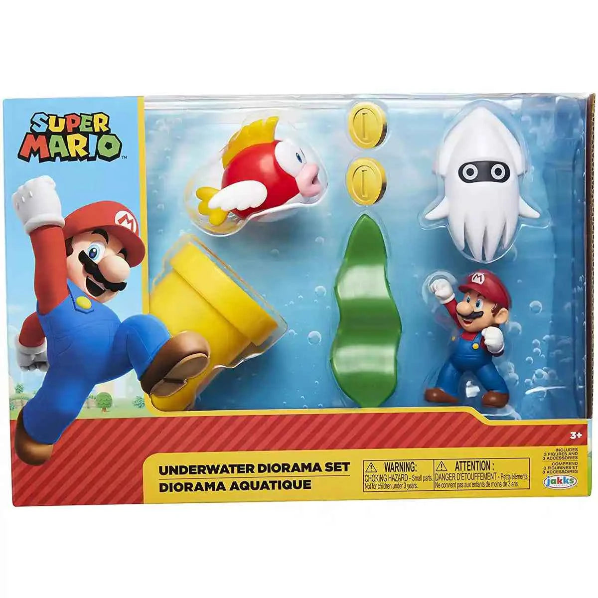 Nintendo 2.5" Fig 5-Pk Underwater Set - Kiddy Zone