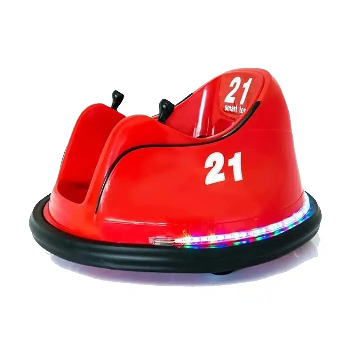 Bumper Spinning 360° Ride On Car Red W/ 2 motors