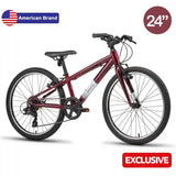 BATCH 24" LIFESTYLE YOUTH BIKES 12-19YRS - Gloss Deep Orchid