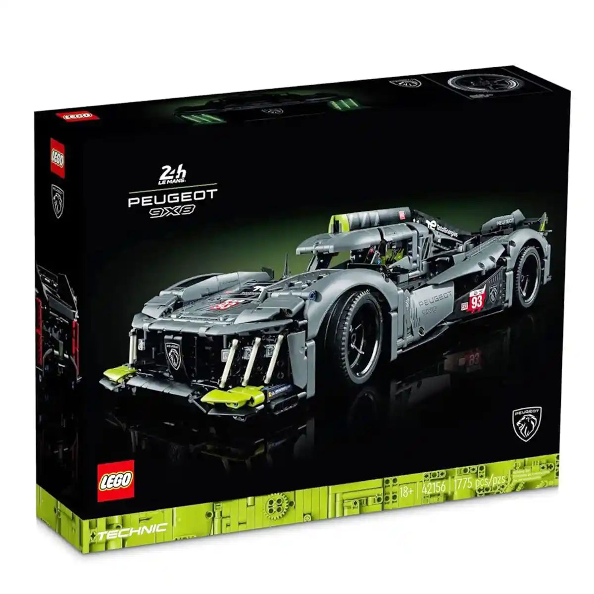 Lego Technic 42156 Peugeot 9x8 24h Le Mans Hybrid V29 - Kiddy Zone