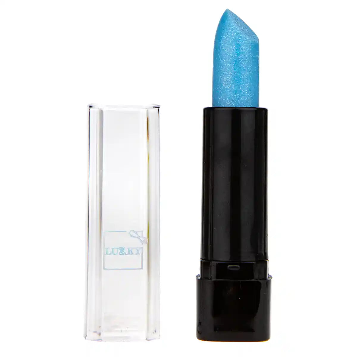 Lukky Lipstick Changing Turns Pink Base 0.12Oz Blue