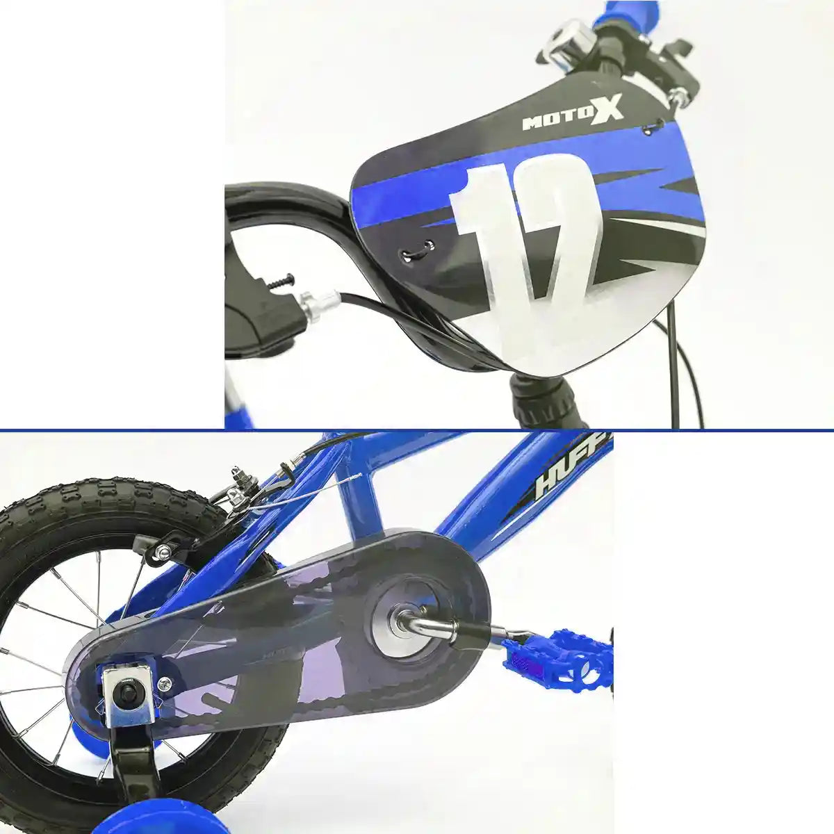 Huffy Moto X; 12" B Bike Blue/Black