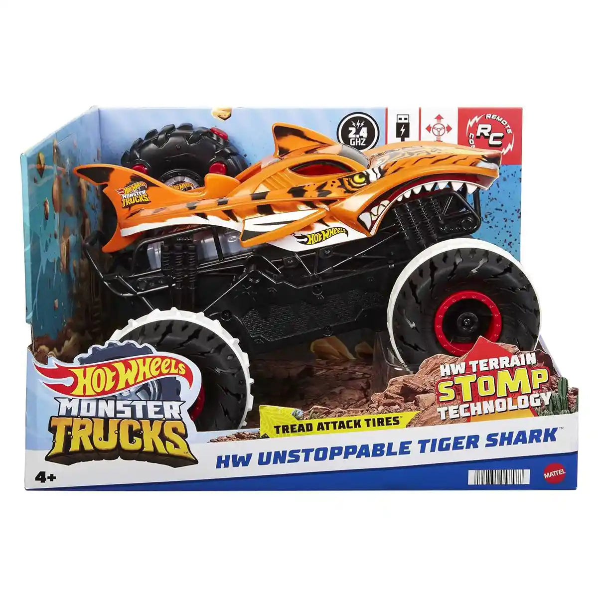 Hot Wheels R/C 1:15 Monster Truck Tiger