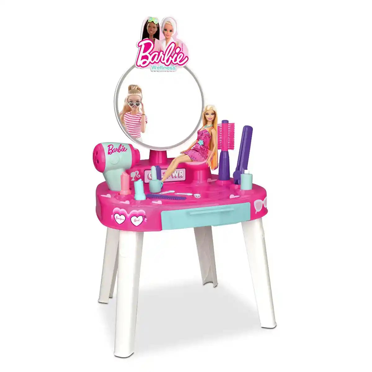 Barbie Vanity with Light and Sound - Kiddy Zone