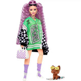 Barbie Extra Doll - Racecar Jacket - Kiddy Zone