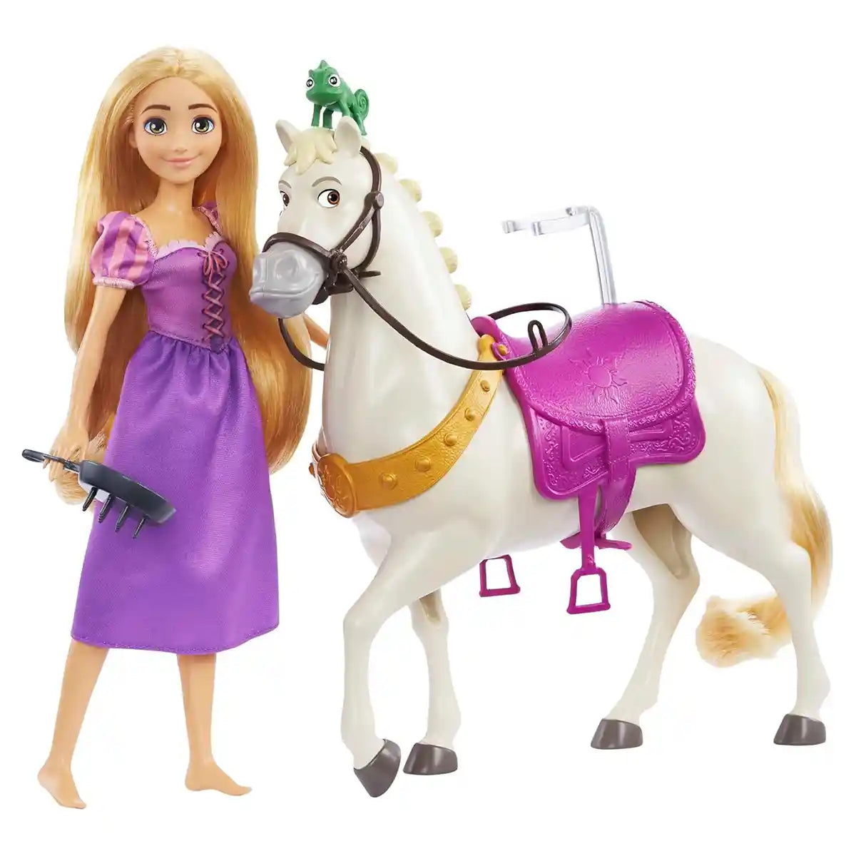 Disney Princess Fashion Doll & Horse - Rapunzel - Kiddy Zone