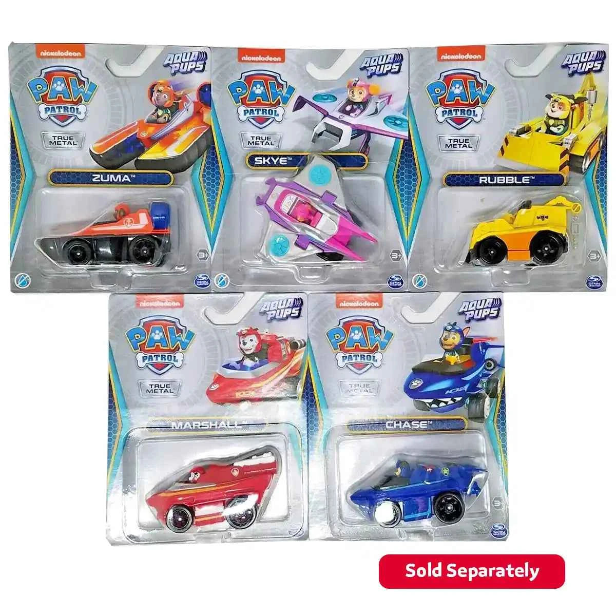 Paw Patrol Die-Cast Aqua 1:55 Vhcl Asst. - Kiddy Zone
