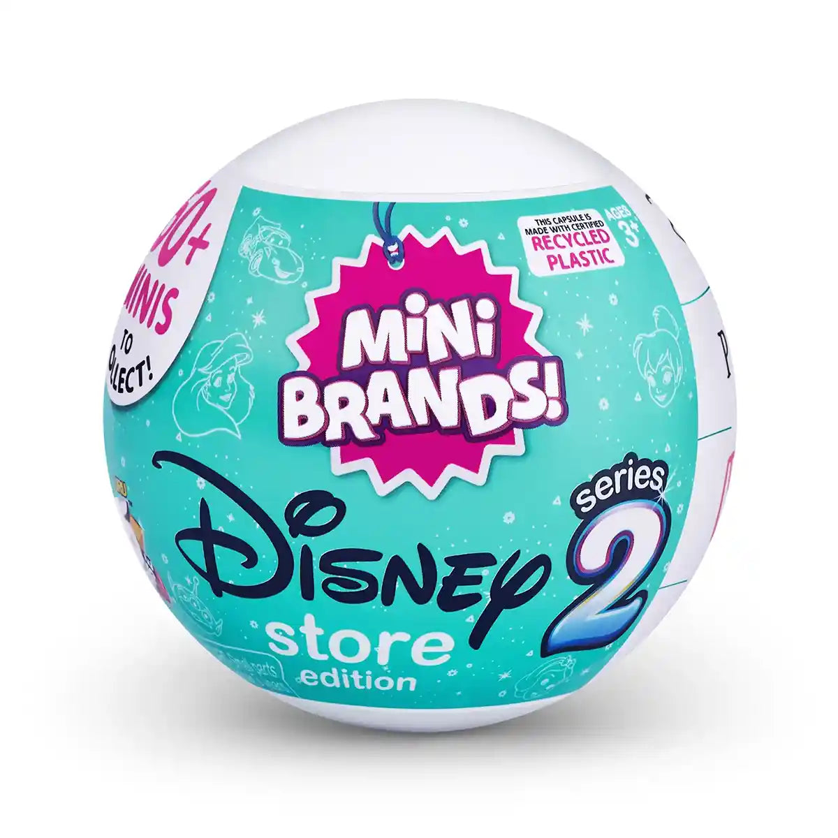 5 SURPRISE-DISNEY STORE MINI BRANDS-SERIES 2,24pcs/Gravity PDQ,48pc s/CTN,No Inner