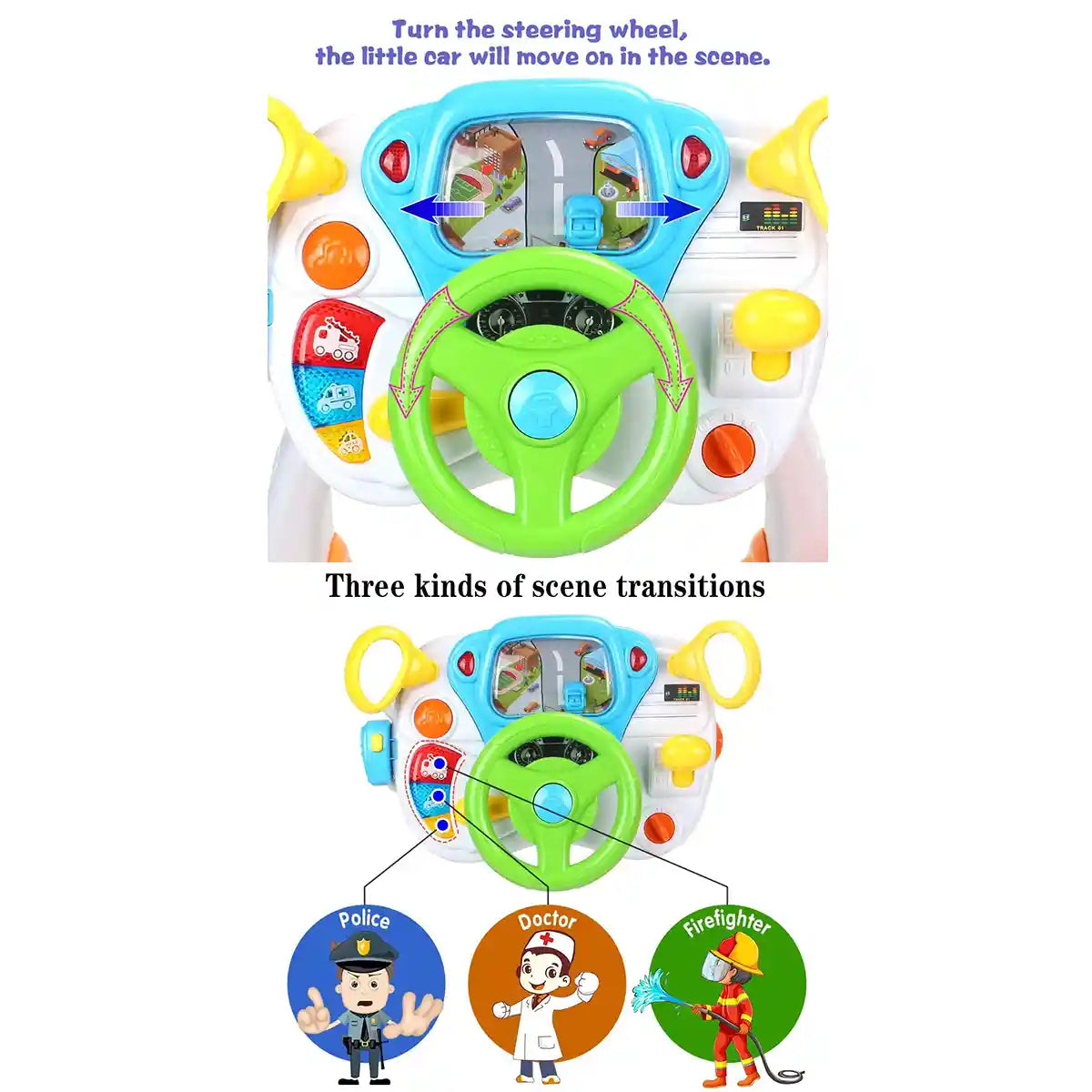 Baby Steering Wheel 12m+