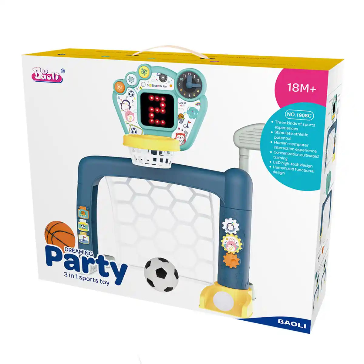 3 In 1 Sport Set 18m+