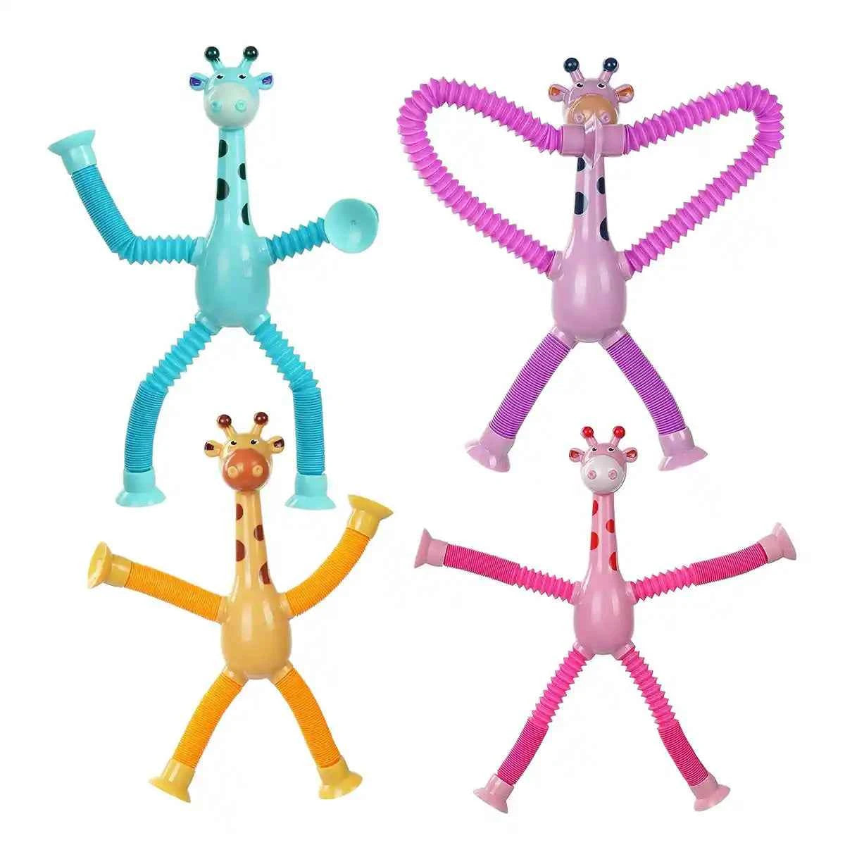 STRETCHING GIRAFFE WITH LIGHT 5YRS+ - Kiddy Zone