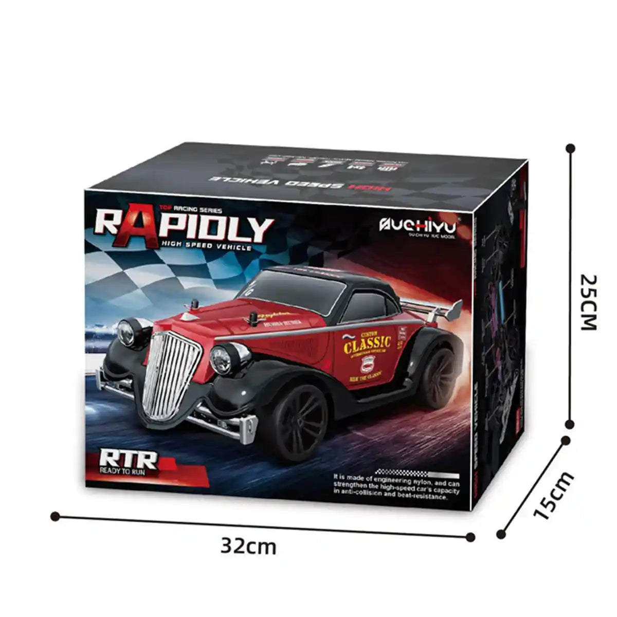 R/C 1:16 Rapidly Cross Country Vehicle 14yrs+