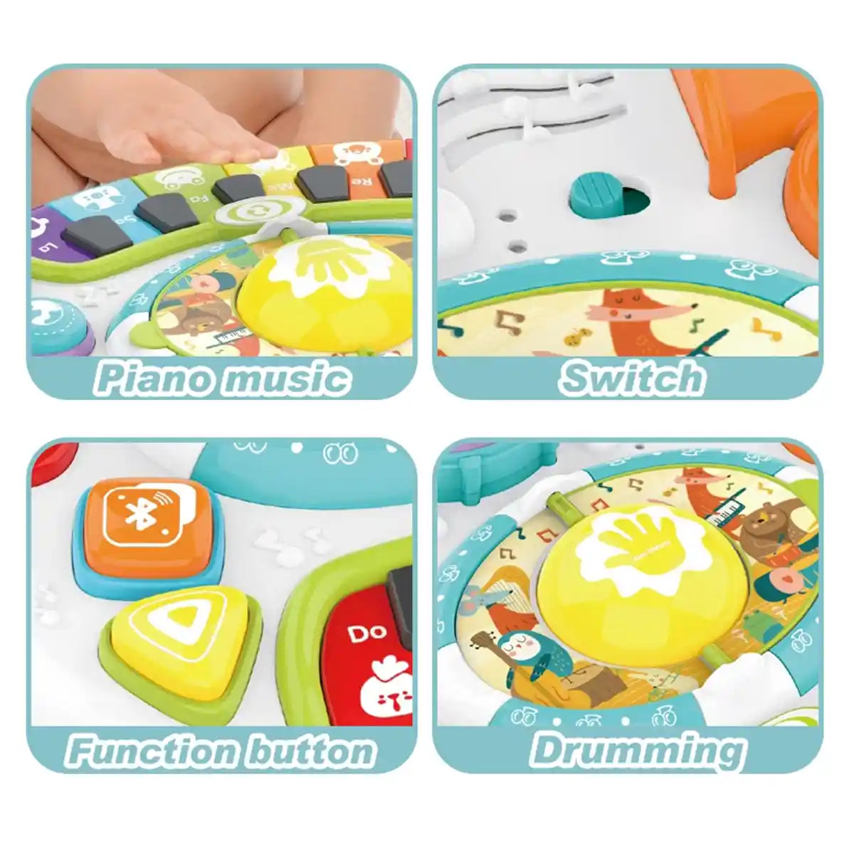 Play House Series Bluetooth Multi-Functional Study Table 0M+