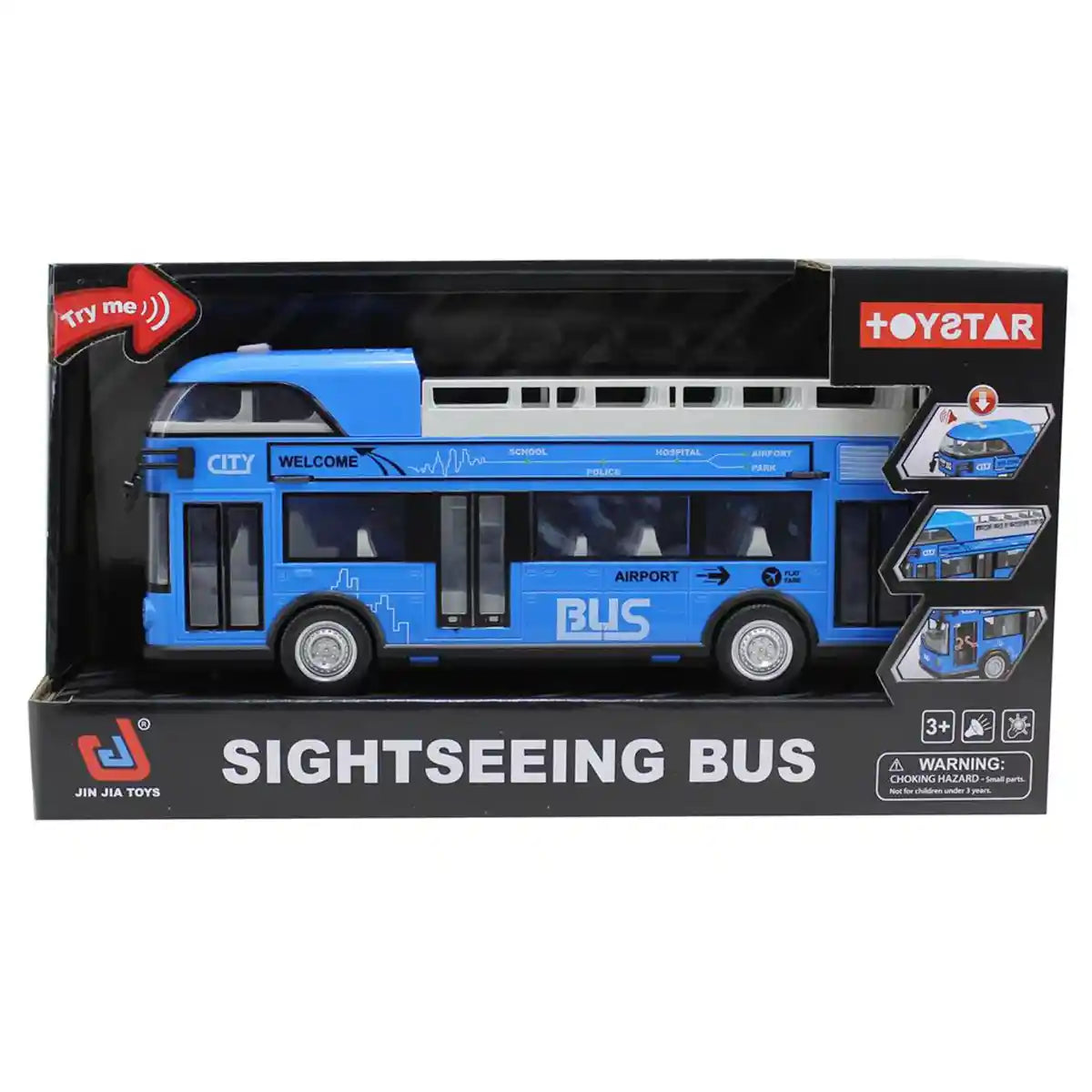 Jinjia 1:14 City Sights Bus 3yrs+