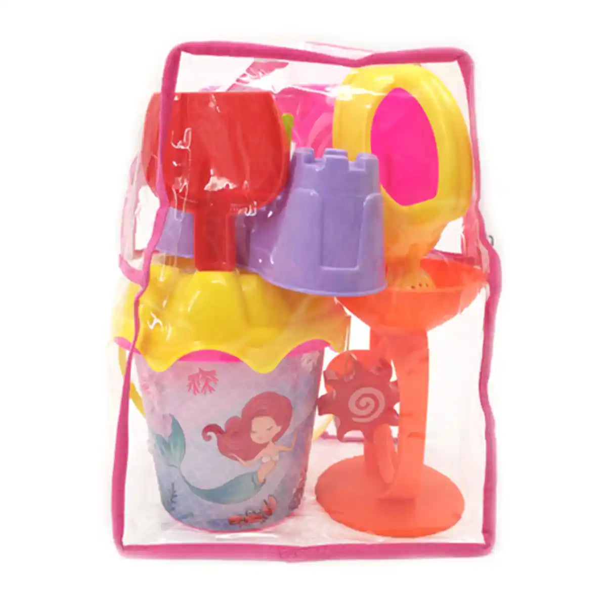 7pcs Beach Sand Toys Set (Pink) 3yrs+