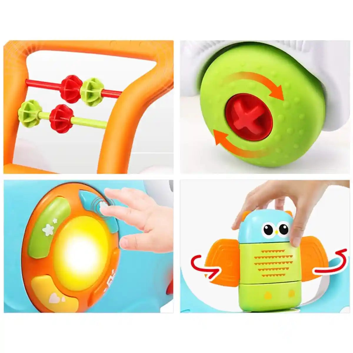 3 In 1 R/C Walker - Blue 6m+